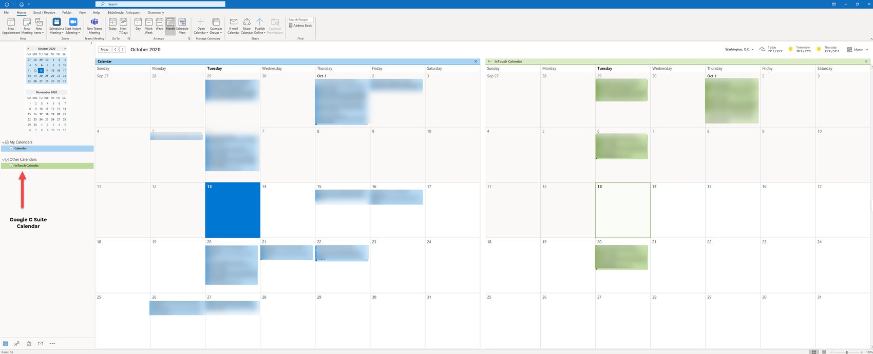 How To Add G Suite Calendar To Outlook